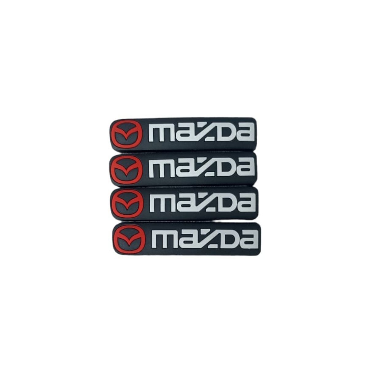 GENERICO - Tope Protector de puertas para vehículos 4 piezas MAZDA