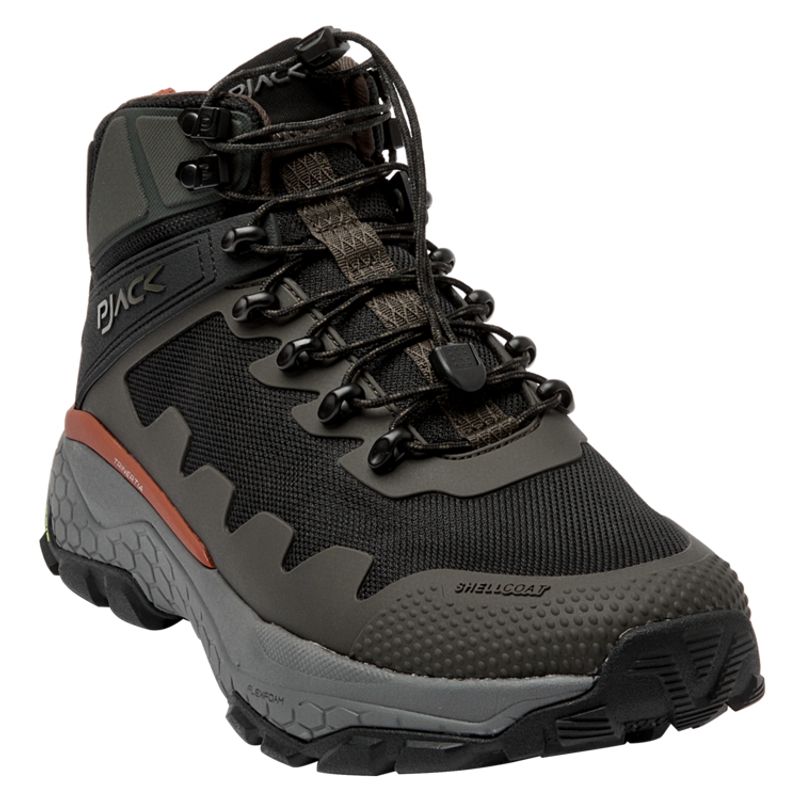 PJACK - Botin Pisqa Trail Running (39 Al 45) Verde Pjack