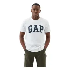 GAP - Polera Logo Manga Corta Negro