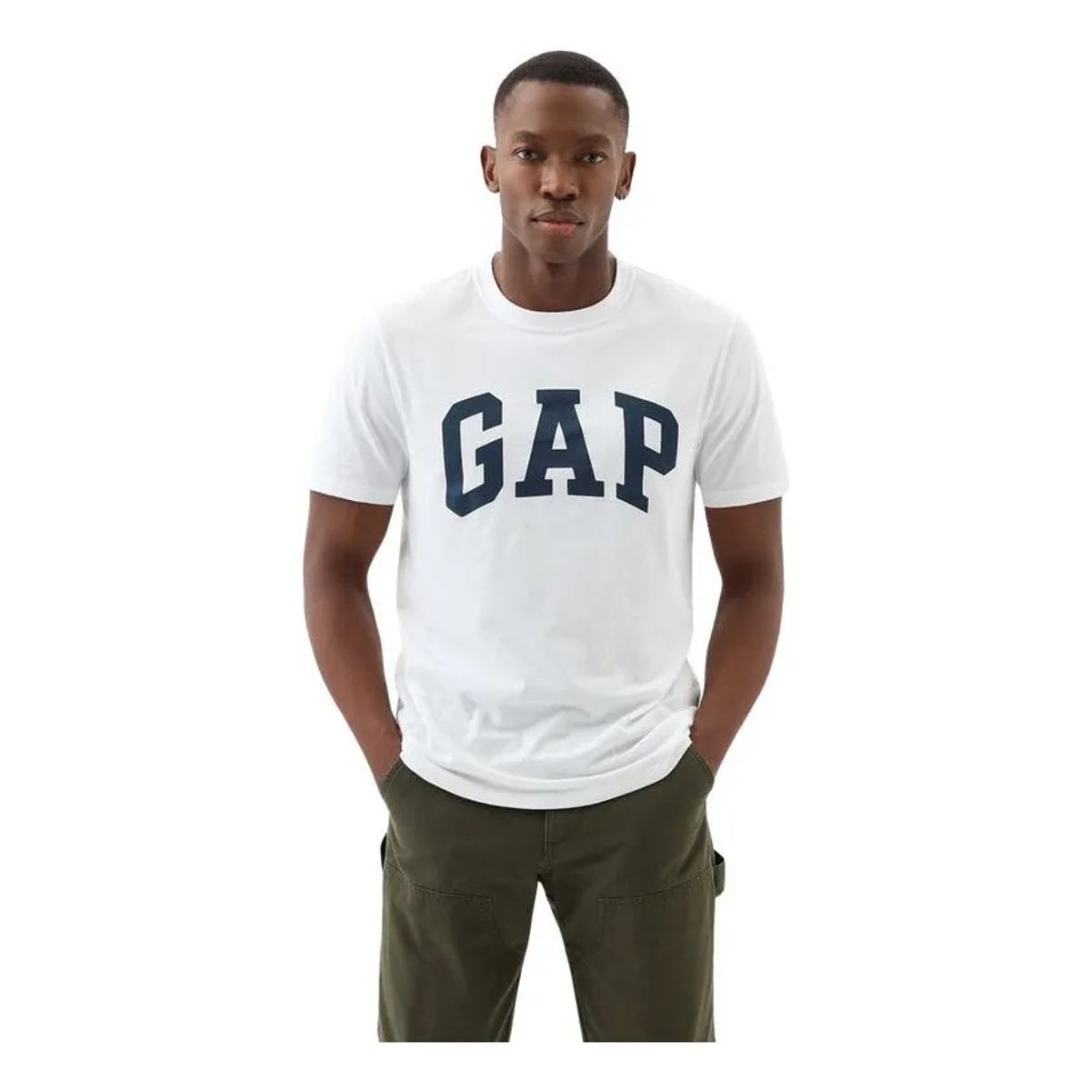 GAP - Polera Logo Manga Corta Negro GAP