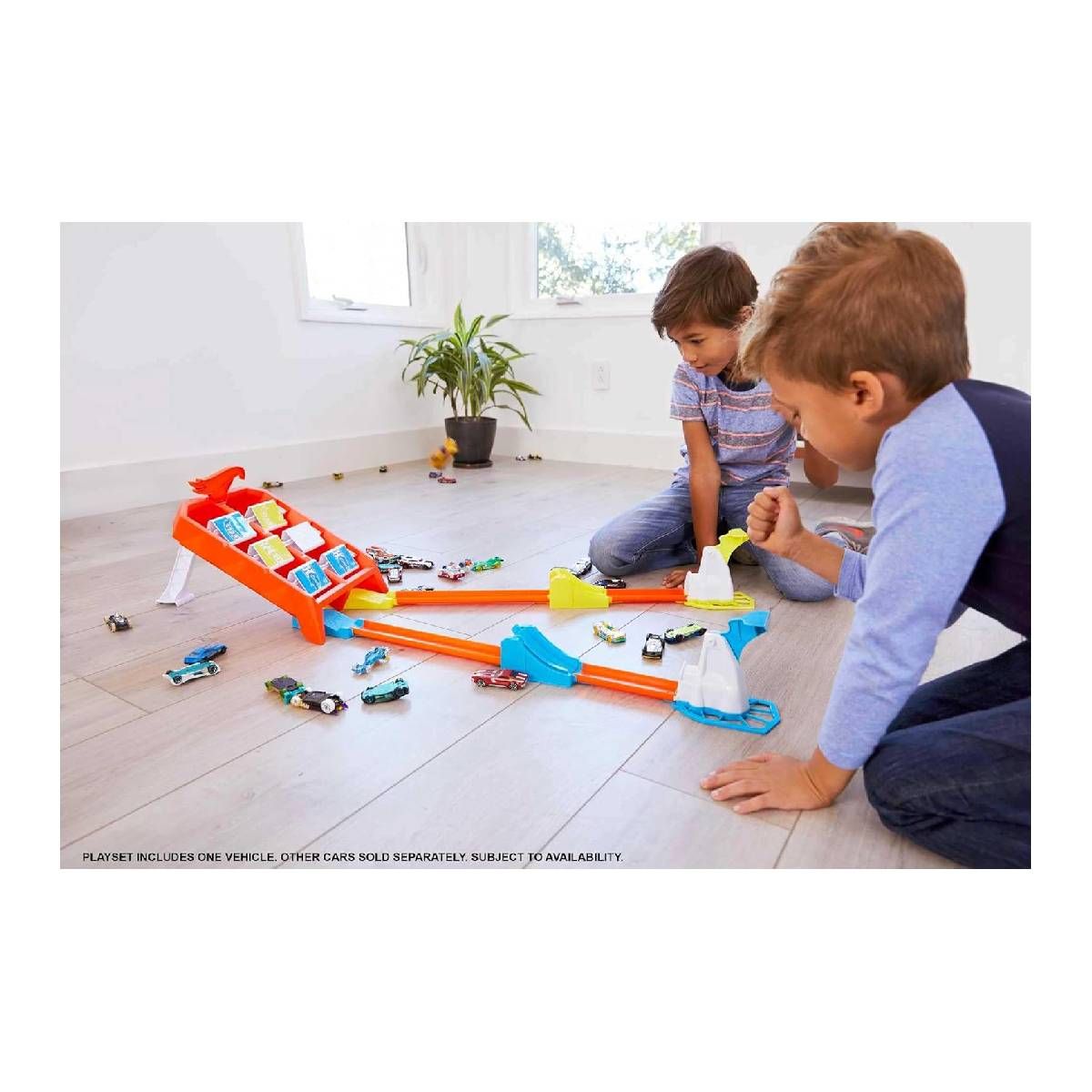 HOT WHEELS - HOT WHEELS PISTA VUELTAS Y CHOQUES