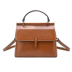 PUREPOWER - Bolsos vintage para mujer Bolso bandolera de cuero