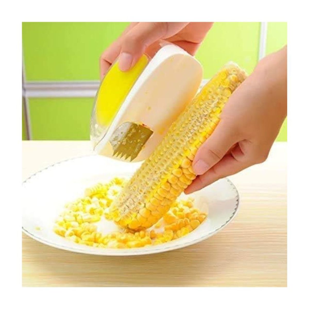 GENERICO - Rebanador Desgranador De Mazorcas Maiz Removedor Pelador
