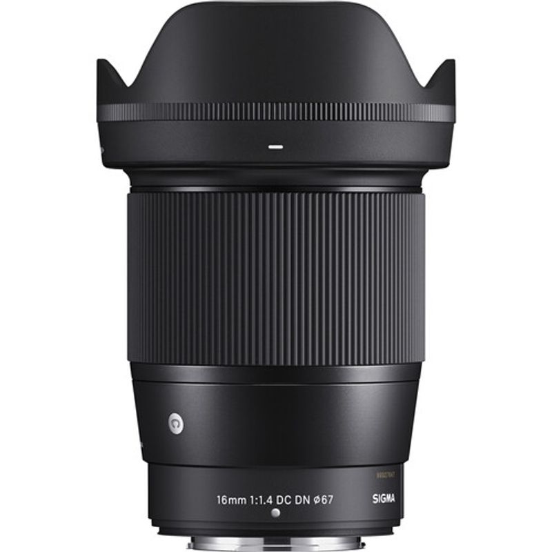 SIGMA - Sigma 16 mm f14 DC DN FUJIFILM X Lente contemporánea