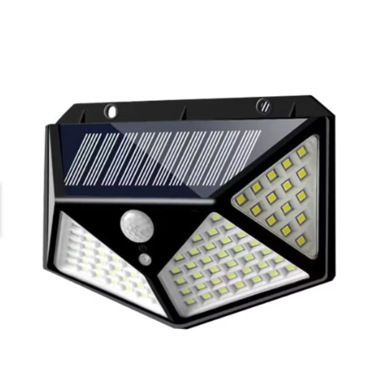 GENERICO - Foco Solar con Sensor de Movimiento 100 Led