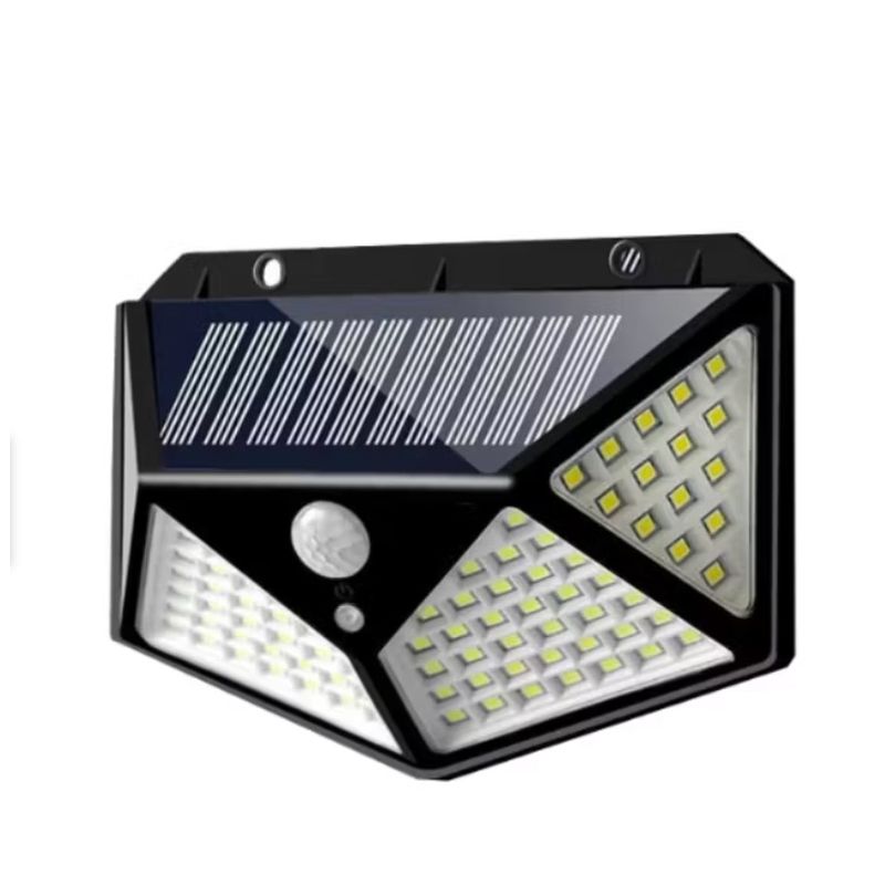 GENERICO - Foco Solar con Sensor de Movimiento 100 Led