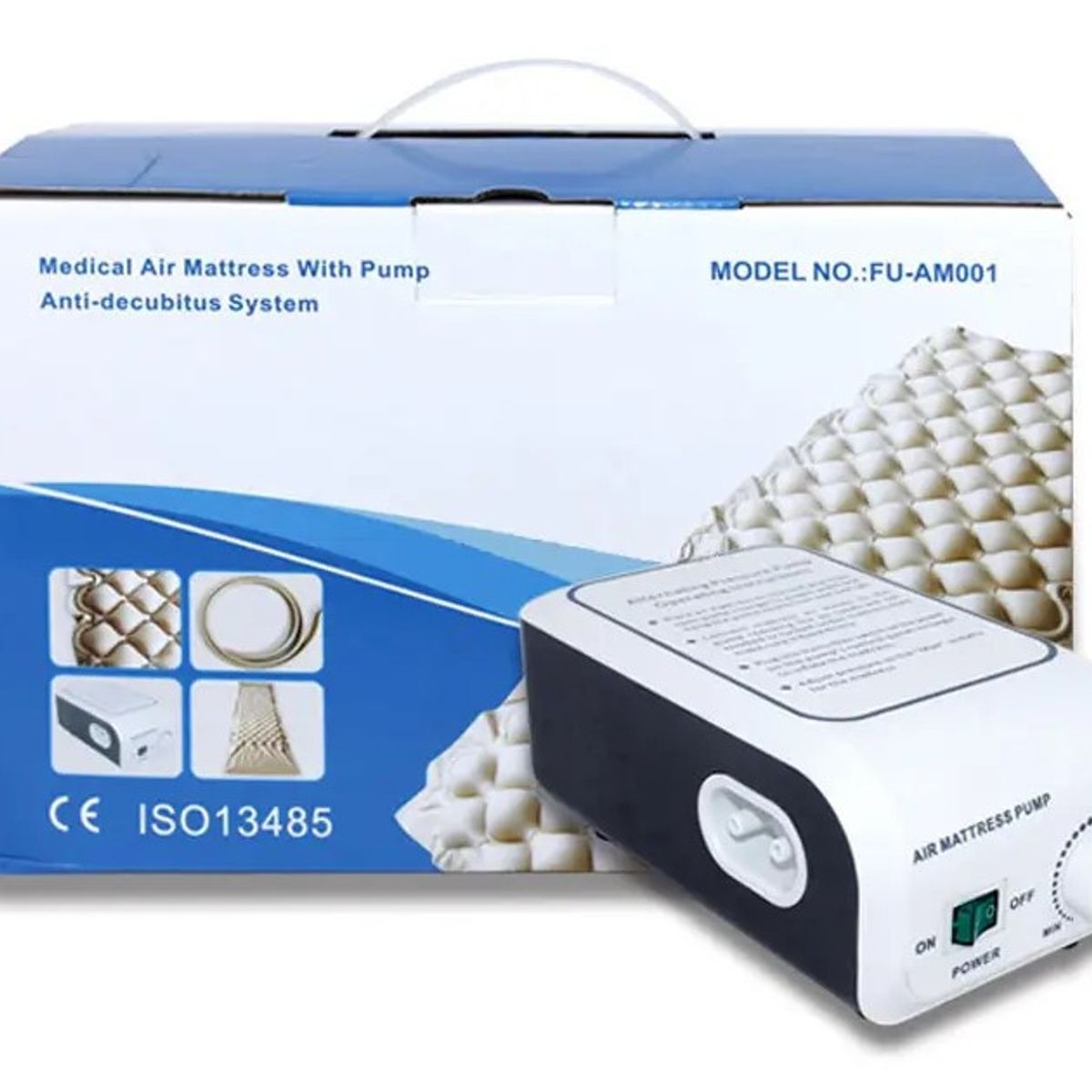 GENERICO - Colchón Anti Escaras Con Motor 200x90x7cm