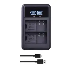 GENERICO - CARGADOR DOBLE MH-25 NIKON ALTERNATIVO PARA BATERÍA EN-EL15