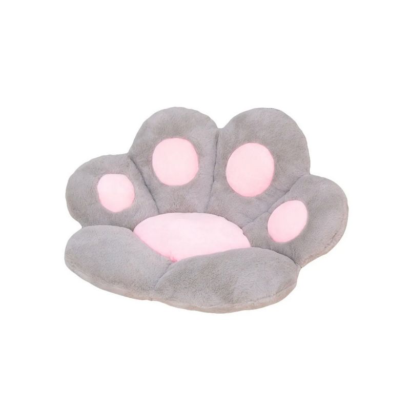 GENERICO - Cojín Para Silla Asiento Peluche Garrita Gato Mueble Mascota