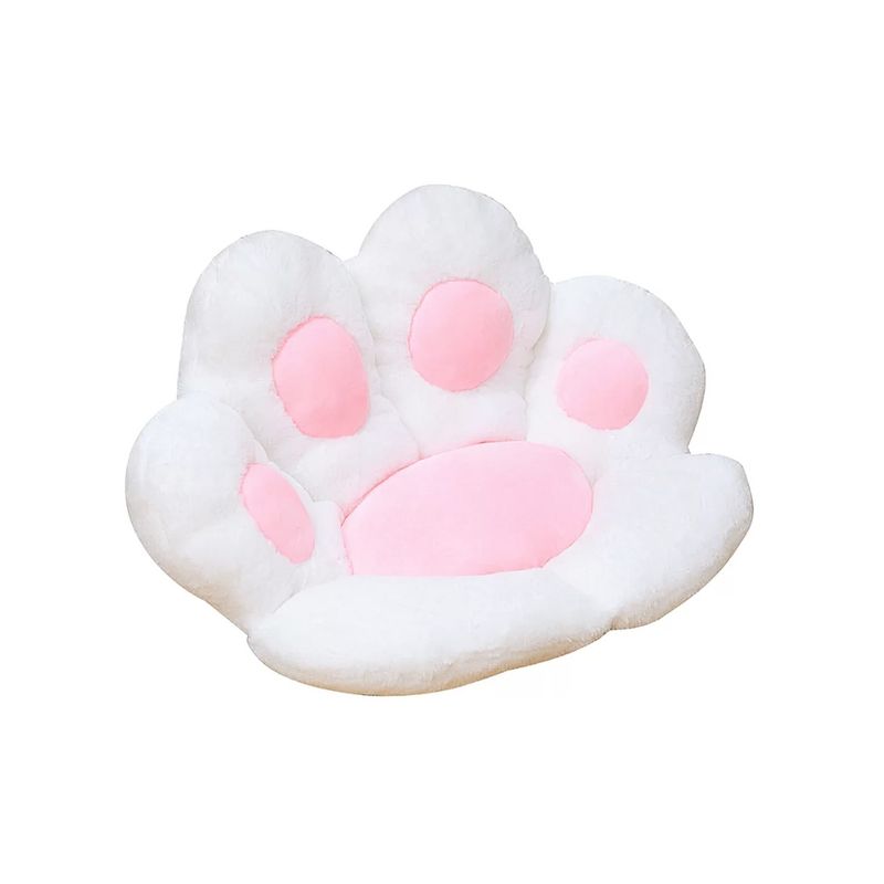 GENERICO - Cojín Para Silla Asiento Peluche Garrita Gato Mueble Mascota