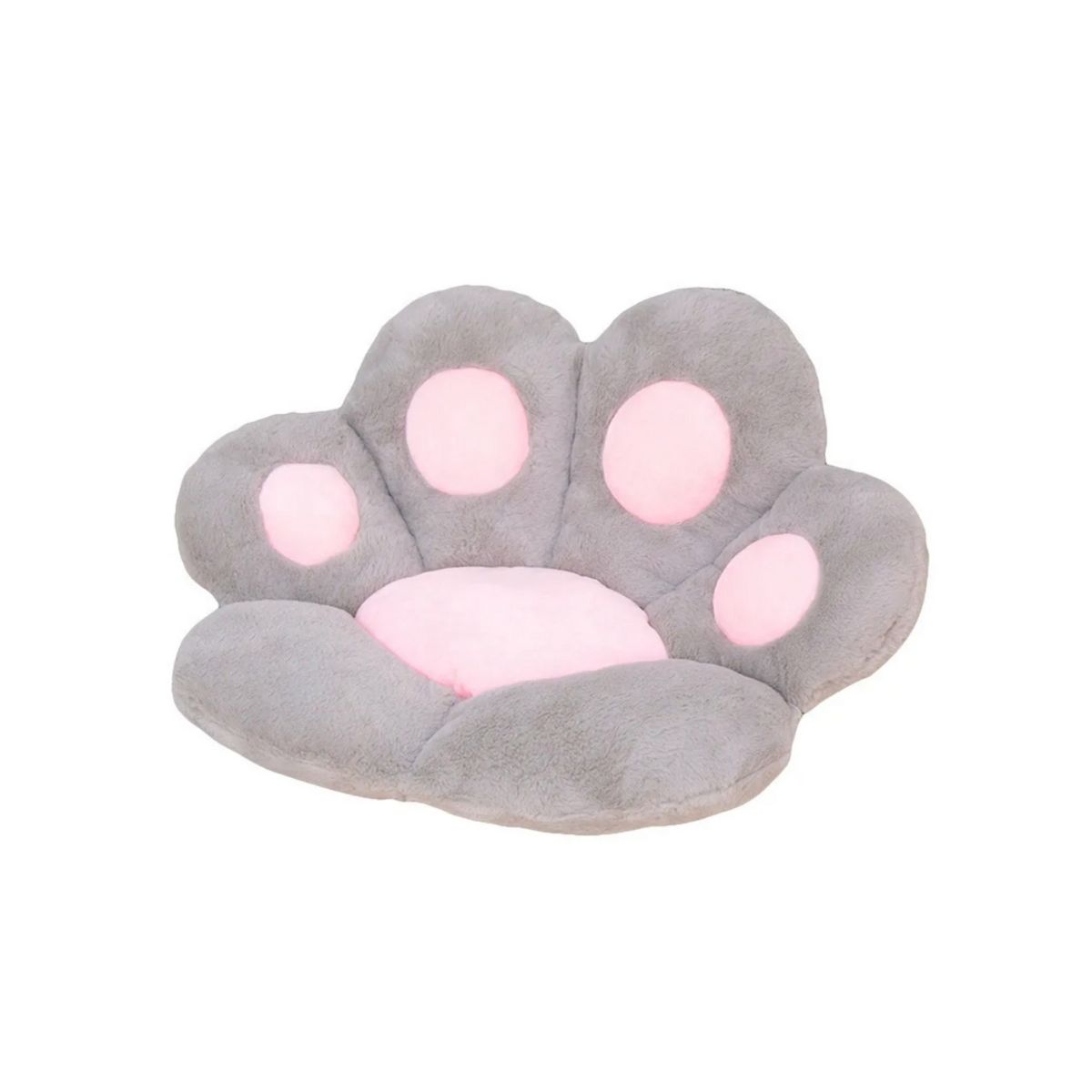 GENERICO - Cojín Para Silla Asiento Peluche Garrita Gato Mueble Mascota