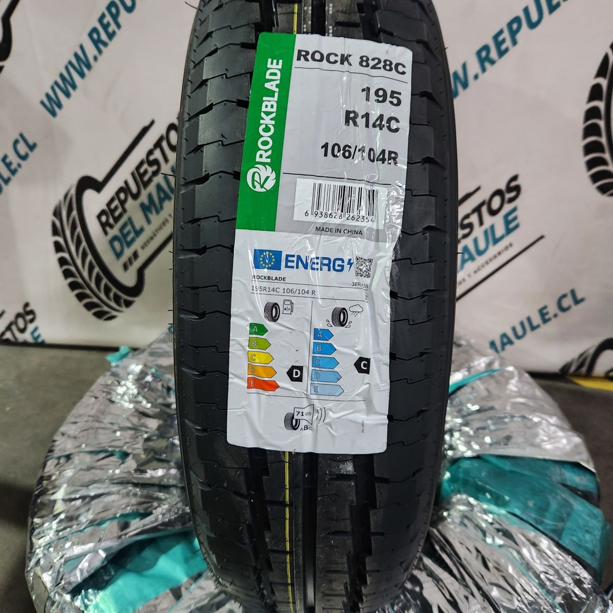 ROCKBLADE - NEUMATICO 195 R14C ROCKBLADE ROCK 828C 106/104R 8PR ROCKBLADE