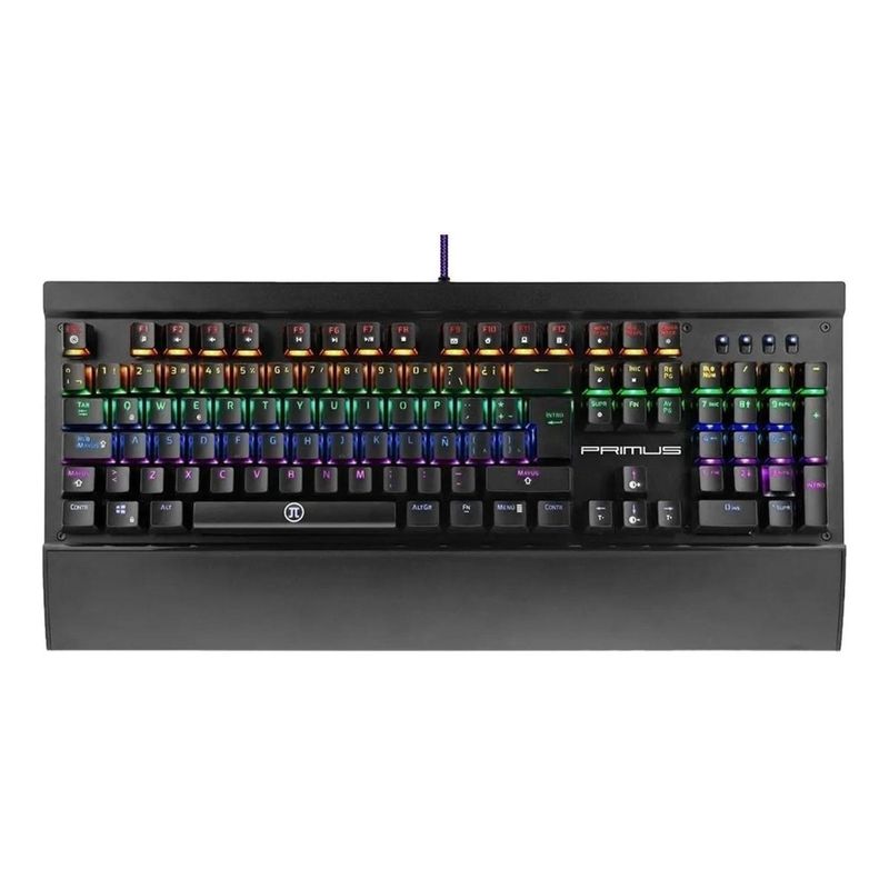 PRIMUS - Teclado Gamer Primus Ballista200s Qwerty Primus Red Español