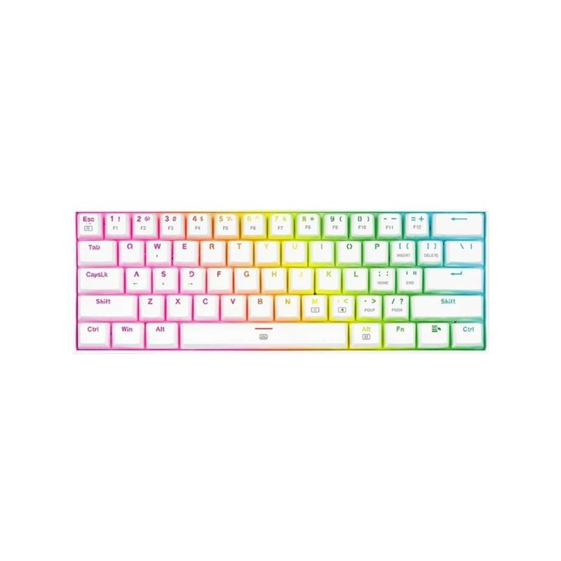 REDRAGON - Teclado Mecánico Redragon K630rgb Dragonborn White