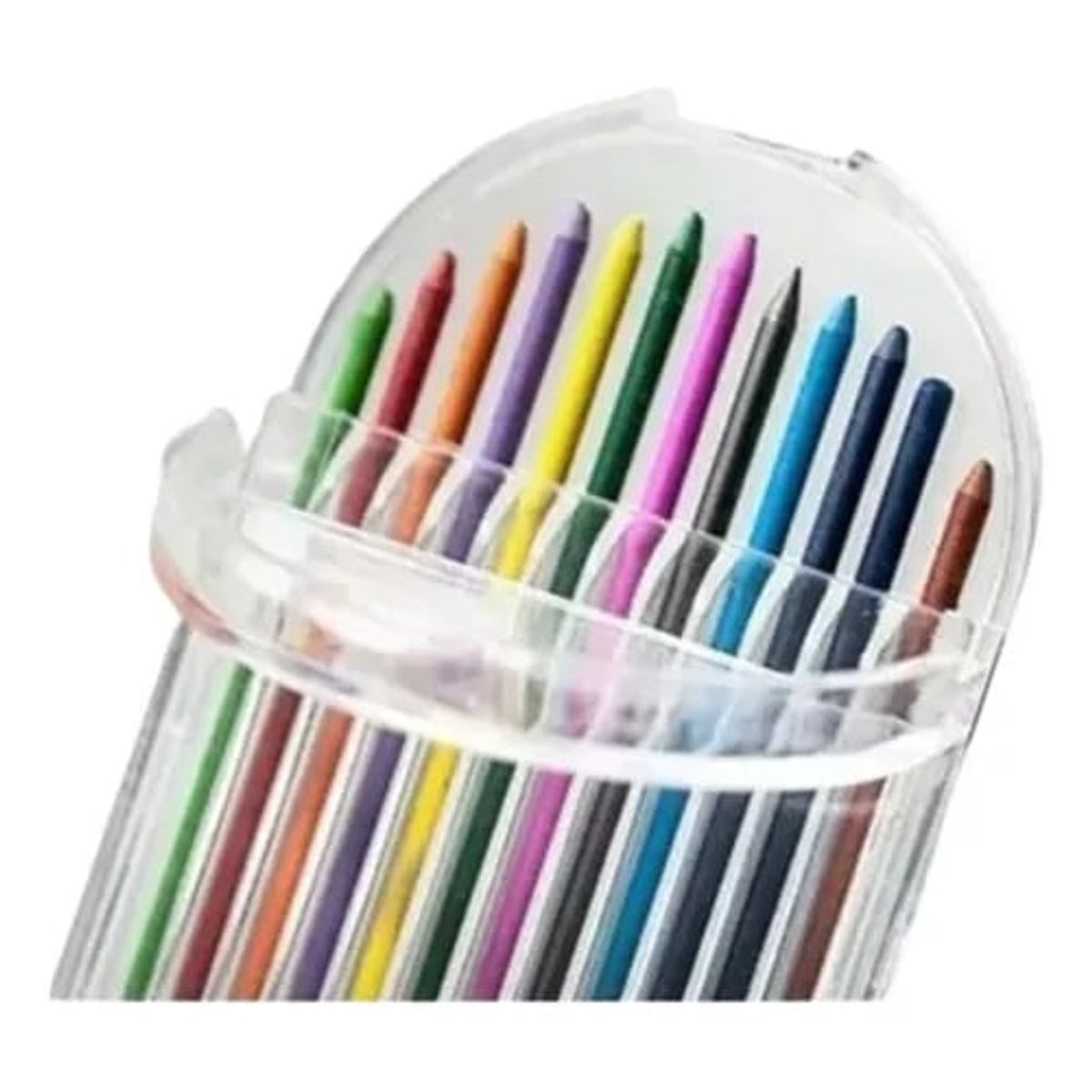 GENERICO - Minas HB De Colores 0.5 mm X 60 mm 24 Piezas
