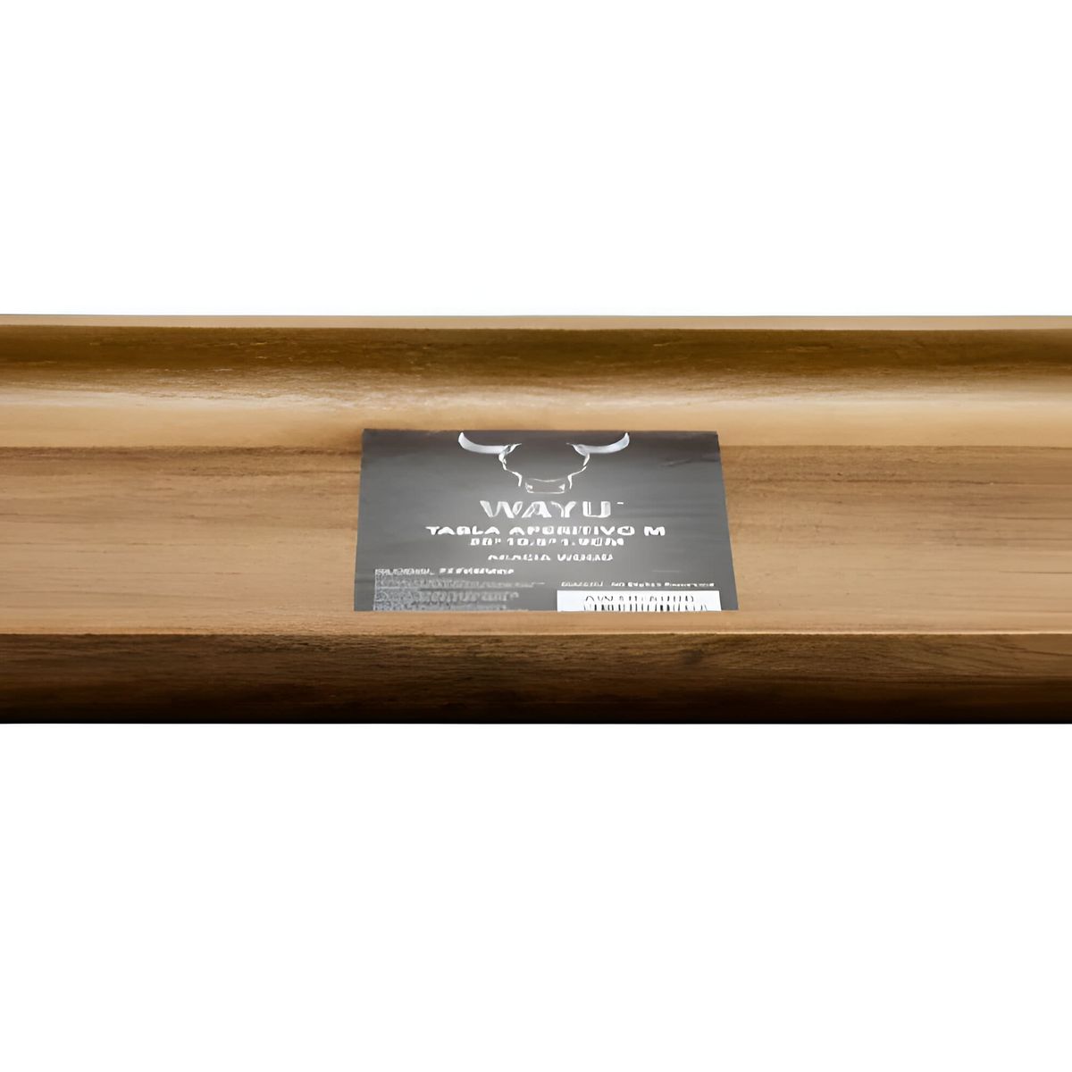 WAYU - Tabla para Aperitivo Madera Wayu 25x10cm Asado Cocina Mesa