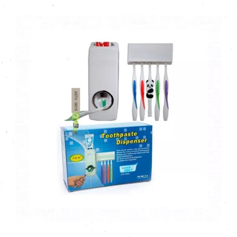 GENERICO - Dispensador De Pasta Dental Organizador Cepillos Dental