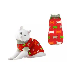 GENERICO - Chaleco Gato Perro Ropa Mascotas Rojo