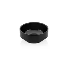 IMAHE - SET DE 4 POCILLO 12 CM 400 ML MELAMINA NEGRA