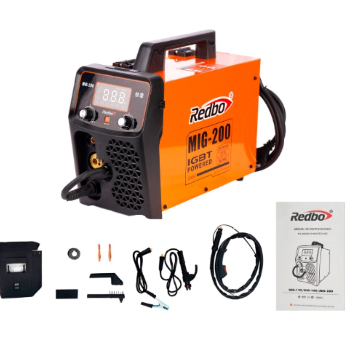 GENERICO - Soldador Mig-200 REDBO
