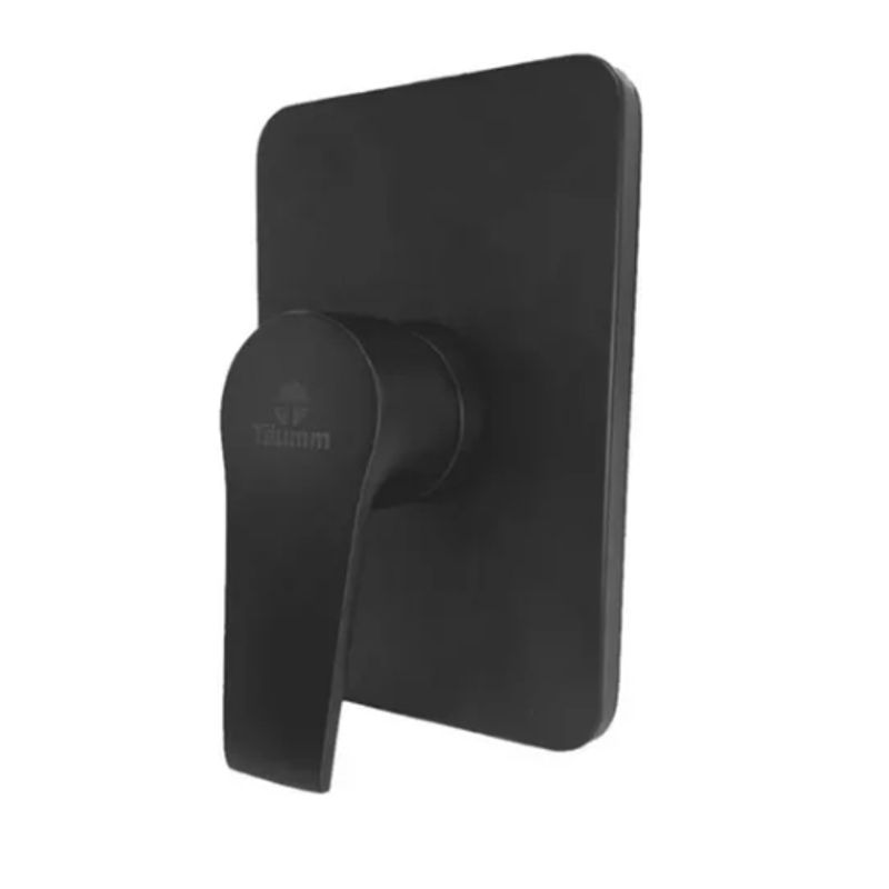 TAUMM - Llave Monomando Ducha Negro Premium Notte