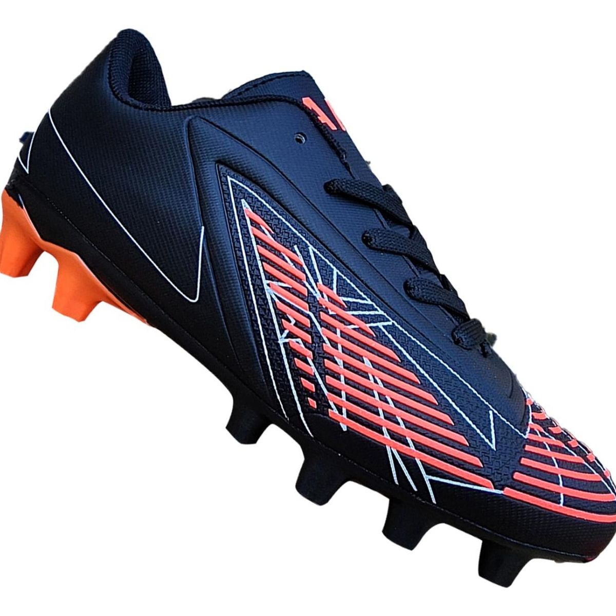 GENERICO - Zapatos De Futbol Full Grass Juvenil Unique Style Negro-7273