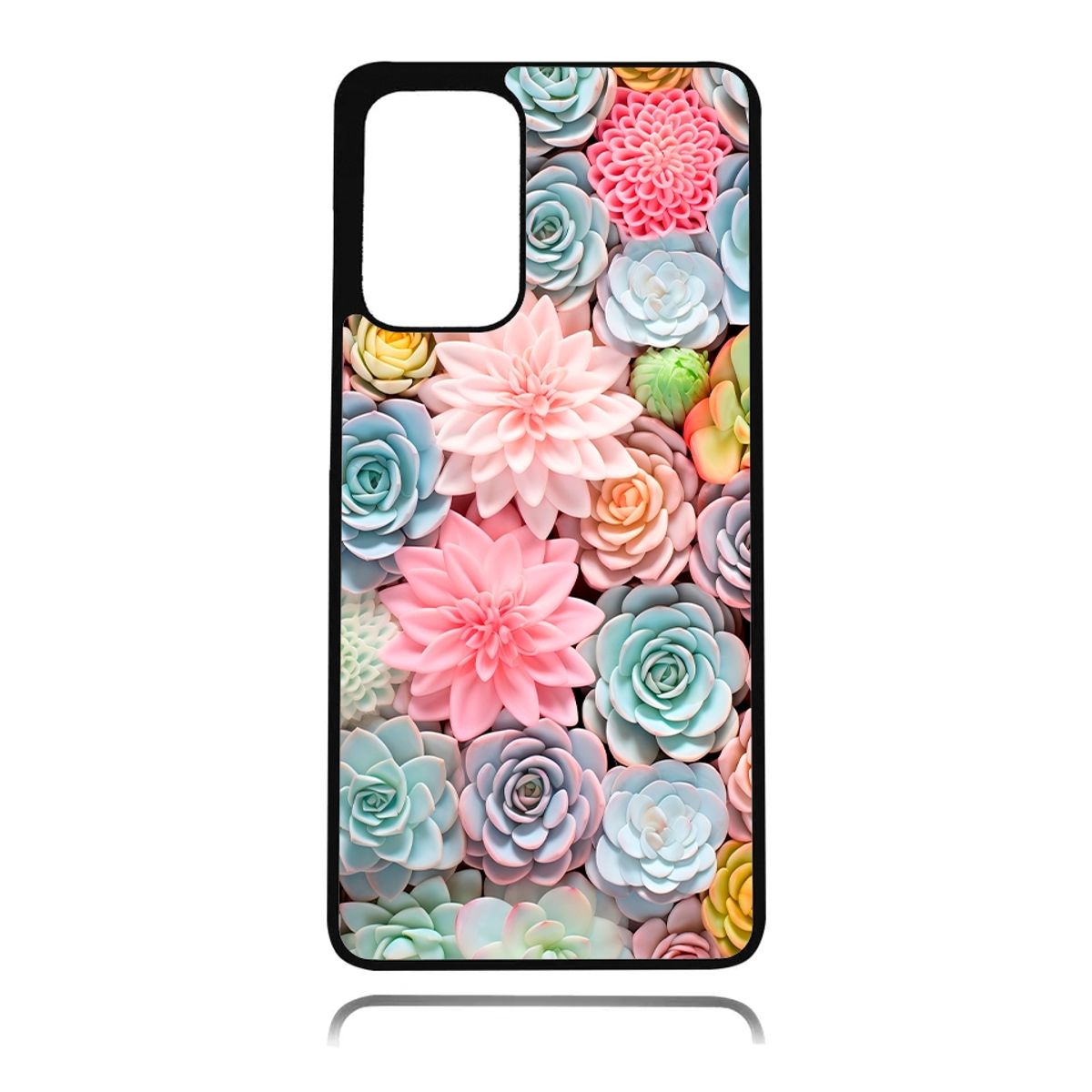 GENERICO - Carcasa Para  OPPO RENO 5 LITE Diseño Flores 1