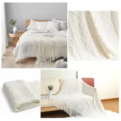 GENERICO - Manta Decorativa Muebles Hogar Living - Dormitorio