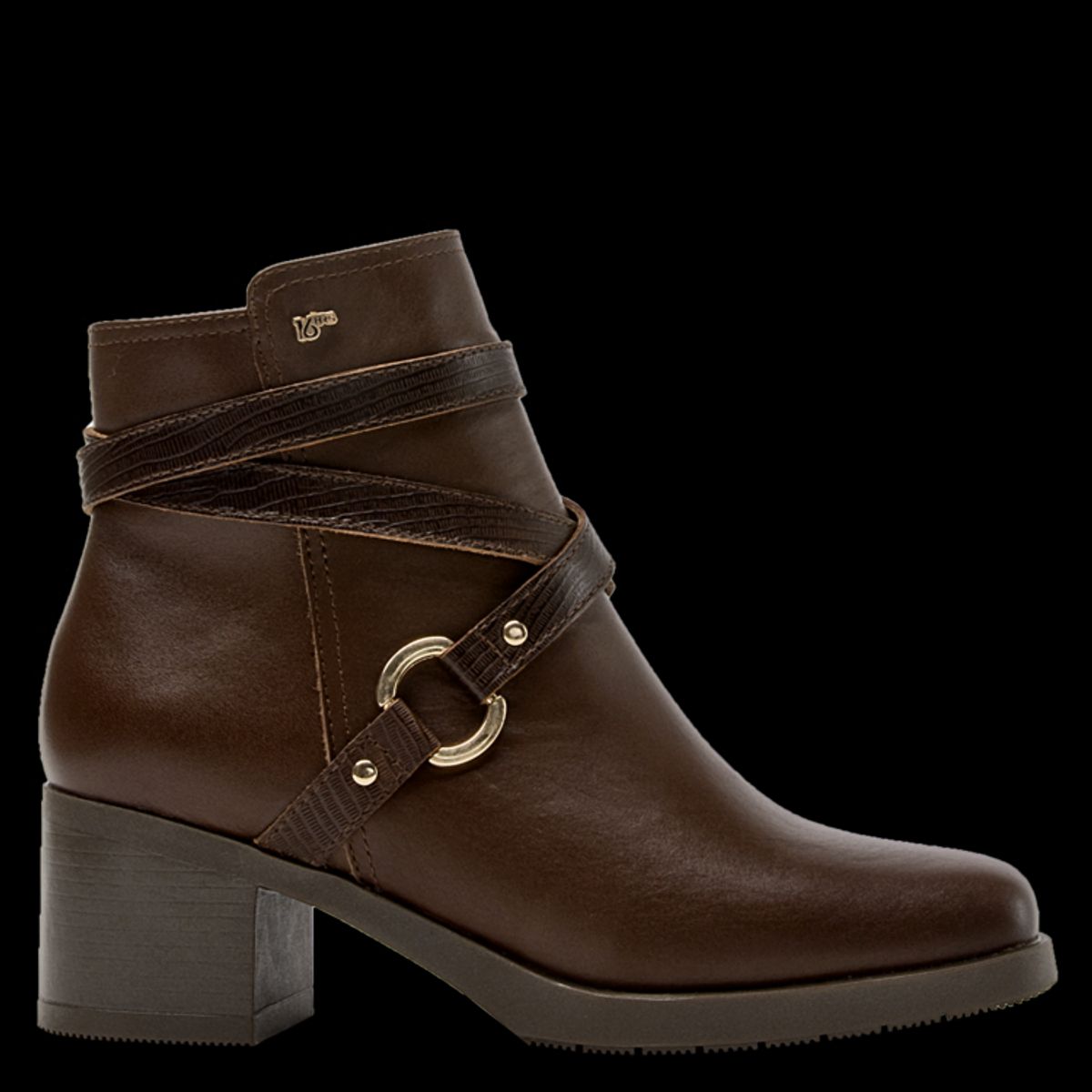 16 HRS - Botin Casual Mujer Marrón 16 Hrs