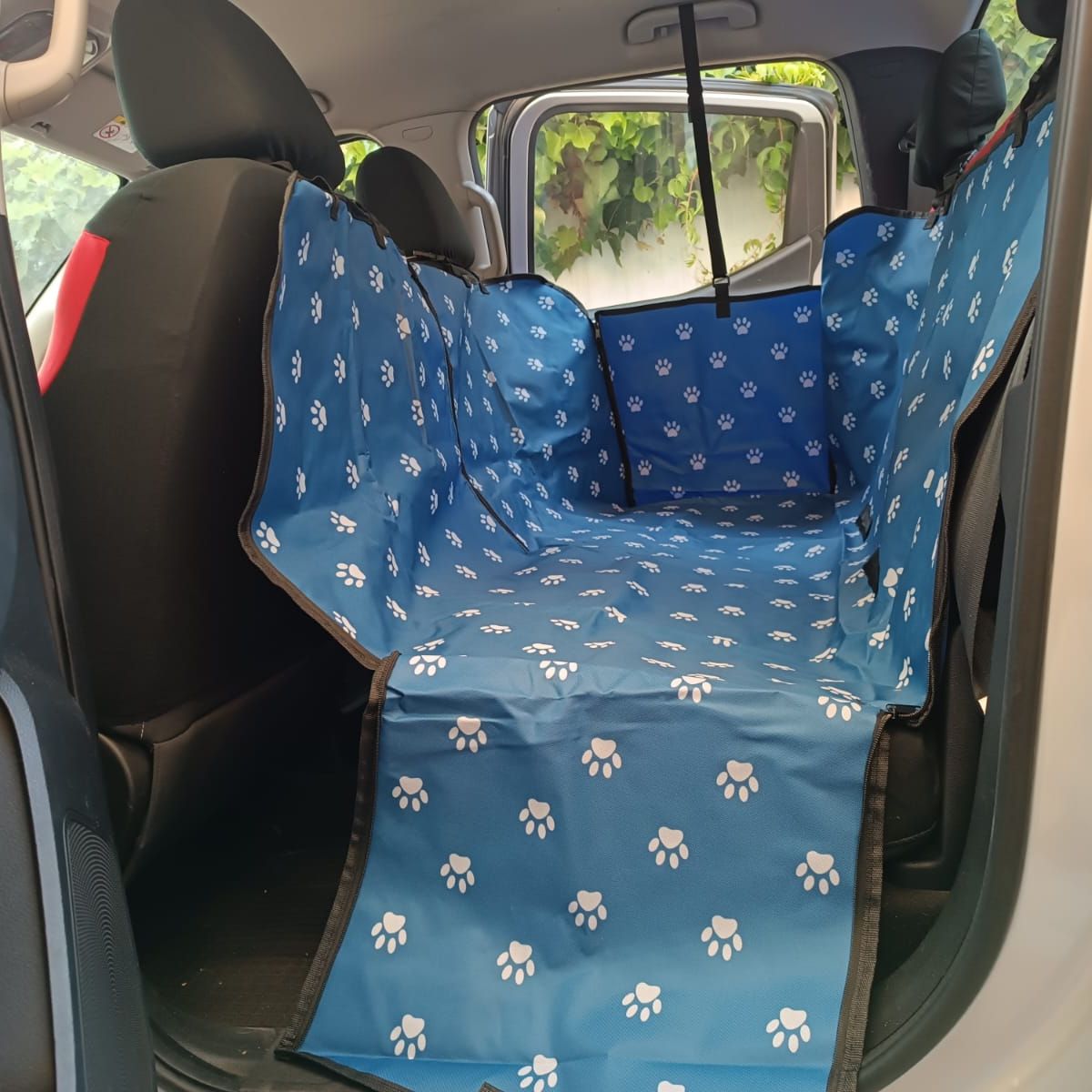 DEFENSOR FOREVER - Protector Funda De Asiento Para Auto Perros Mascotas Azul