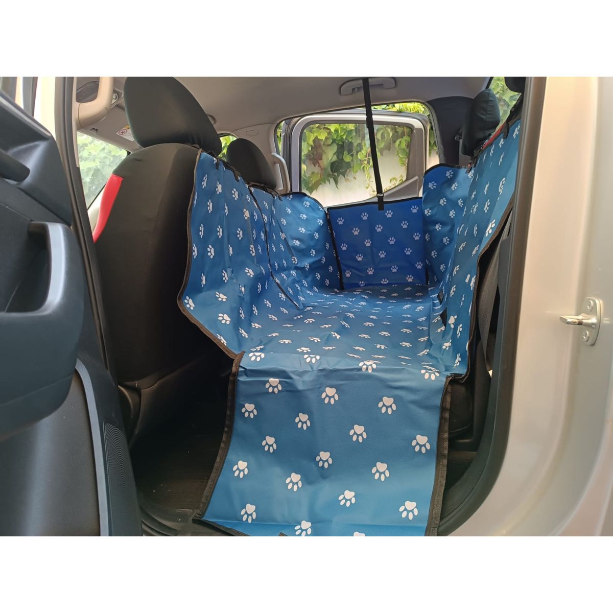 DEFENSOR FOREVER - Protector Funda De Asiento Para Auto Perros Mascotas Azul