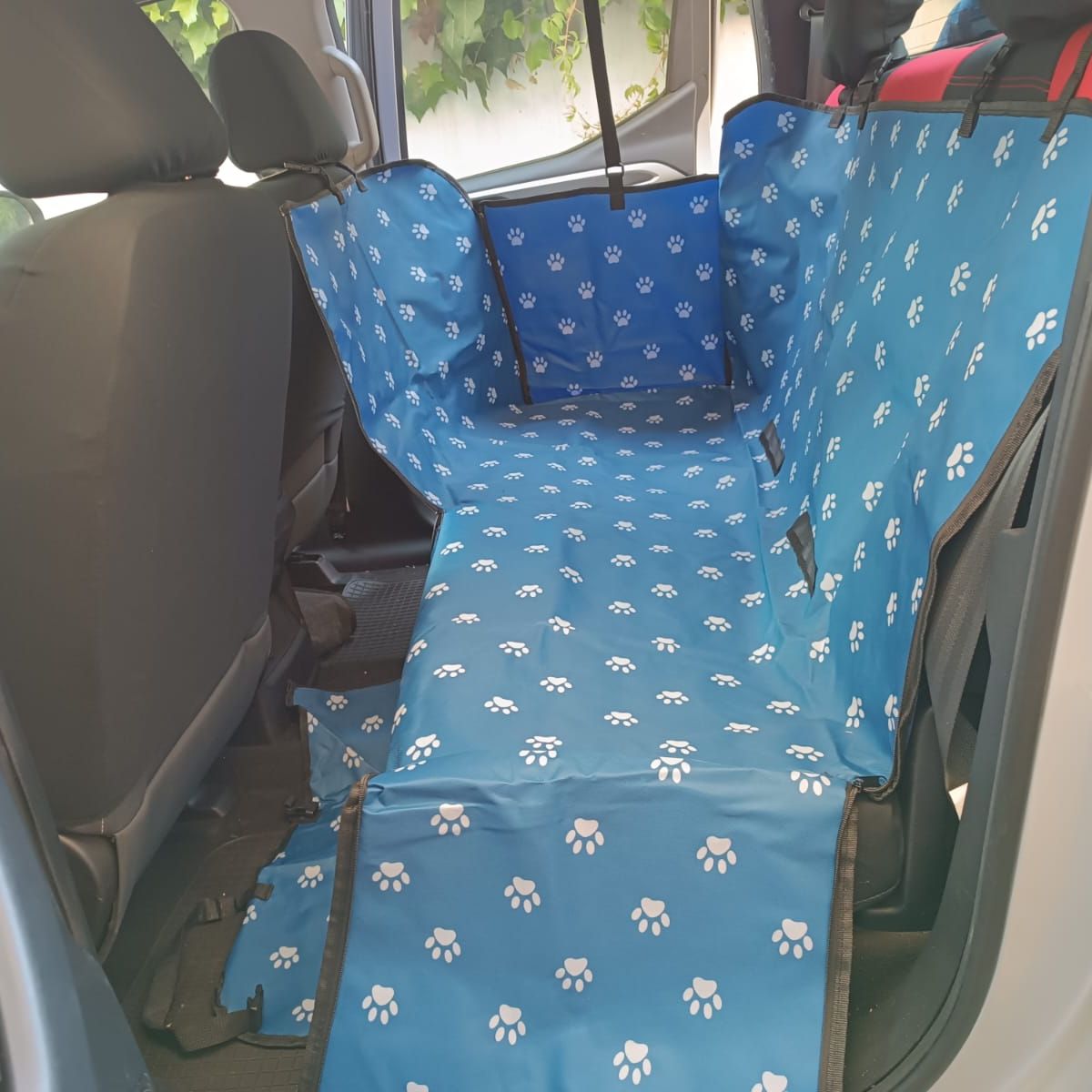 DEFENSOR FOREVER - Protector Funda De Asiento Para Auto Perros Mascotas Azul