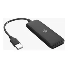 HP - Adaptador De Hub Usb Dhc-ct110c De 4 Puertos - Aluminio