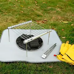 GENERICO - Parrilla plegable para camping