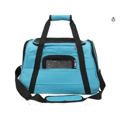 GENERICO - Bolsa De Viaje Plegable Portátil Para Mascotas Correas