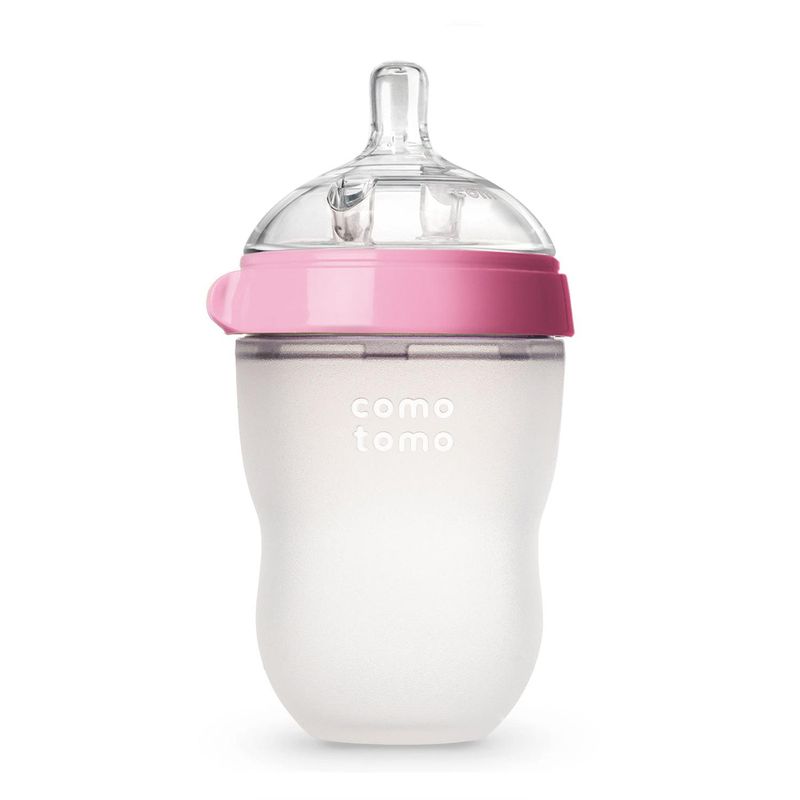 COMOTOMO - Mamadera Comotomo 250 ML - Rosa
