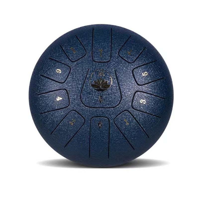 MOBII - Tambor Lengua De Acero Meditación Y Yoga. 6” 11 Tonos. Azul