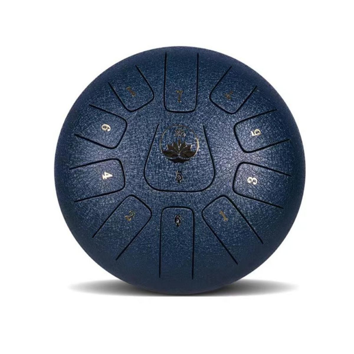 MOBII - Tambor Lengua De Acero Meditación Y Yoga. 6” 11 Tonos. Azul