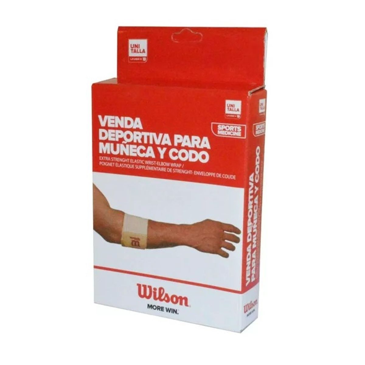 WILSON - Venda Wilson Deportiva Para Muñeca Y Codo Tenis Padel