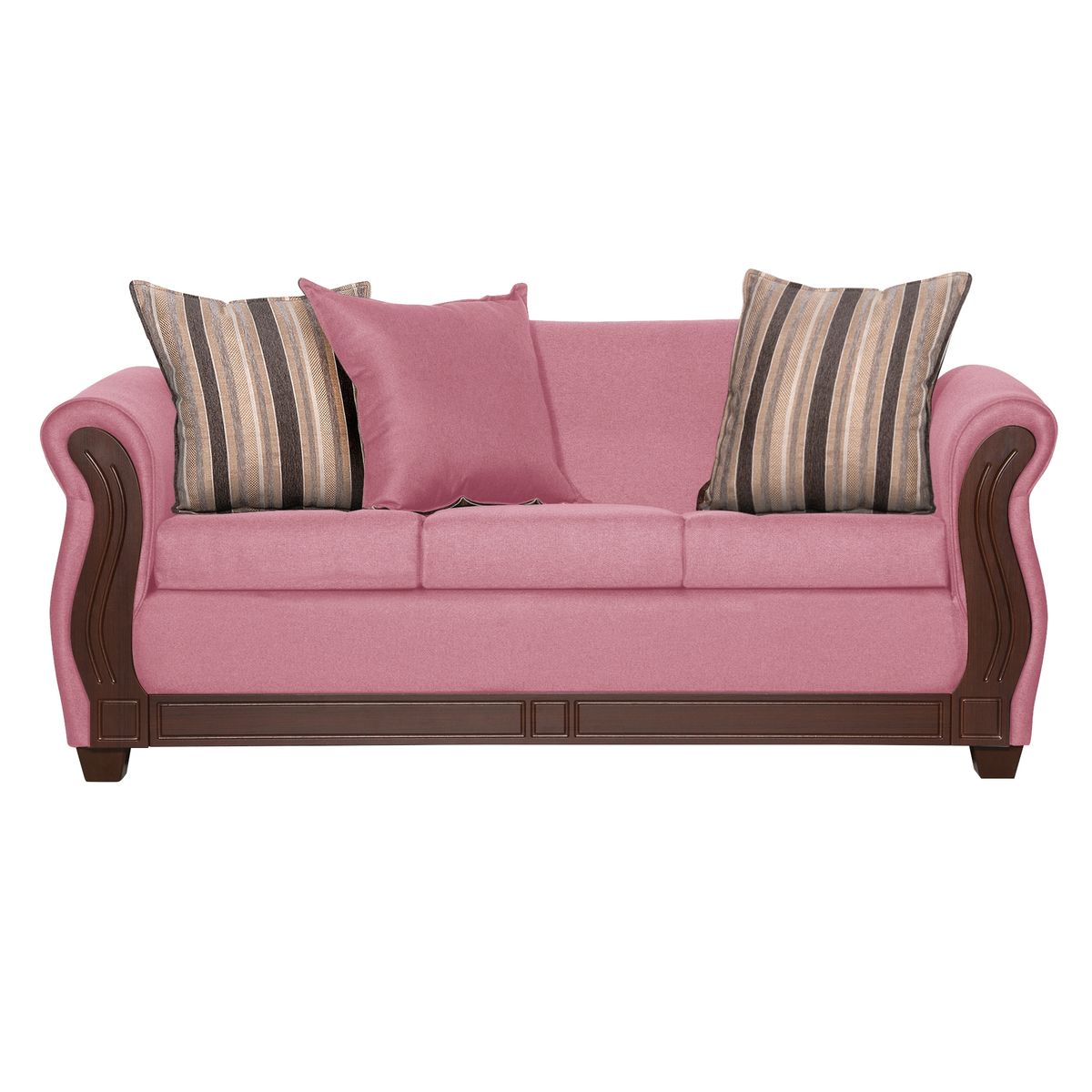 RUZAM MOBEL - SOFA ATENAS 3 CUERPOS PALO ROSA