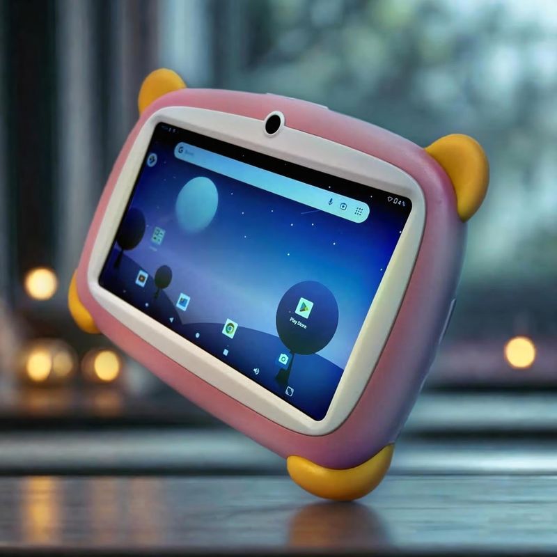 GENERICO - Tablet Interactiva para Niños Aprendizaje Inteligente Android 13 Quad Core 1.5Ghz 2GB RAM