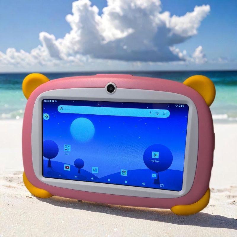 STARTECHOFFICE - Tablet Educativa para niños Android 13 Quad Core 1.5Ghz 2GB RAM 32 ROM 3000mAh 7 Pulgadas