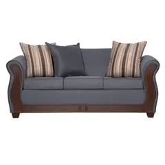 RUZAM MOBEL - SOFA ATENAS 3 CUERPOS GRIS