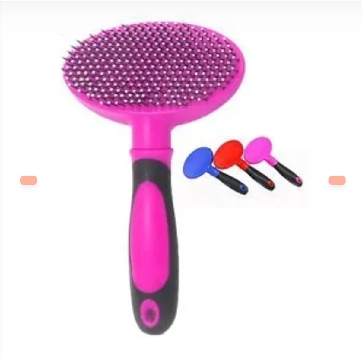 GENERICO - Cepillo Ovalado Quita Pelos Para Mascotas