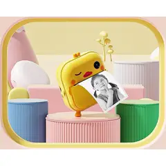 SOONPAM - Regalo Día del Niño Mini Cámara Imprimible M2 32G Yellow