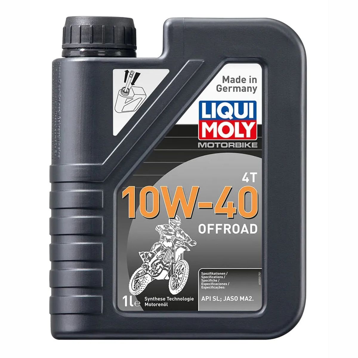LIQUI MOLY - Aceite Moto Liqui moly 10w 40 Off Road Sintético 4t
