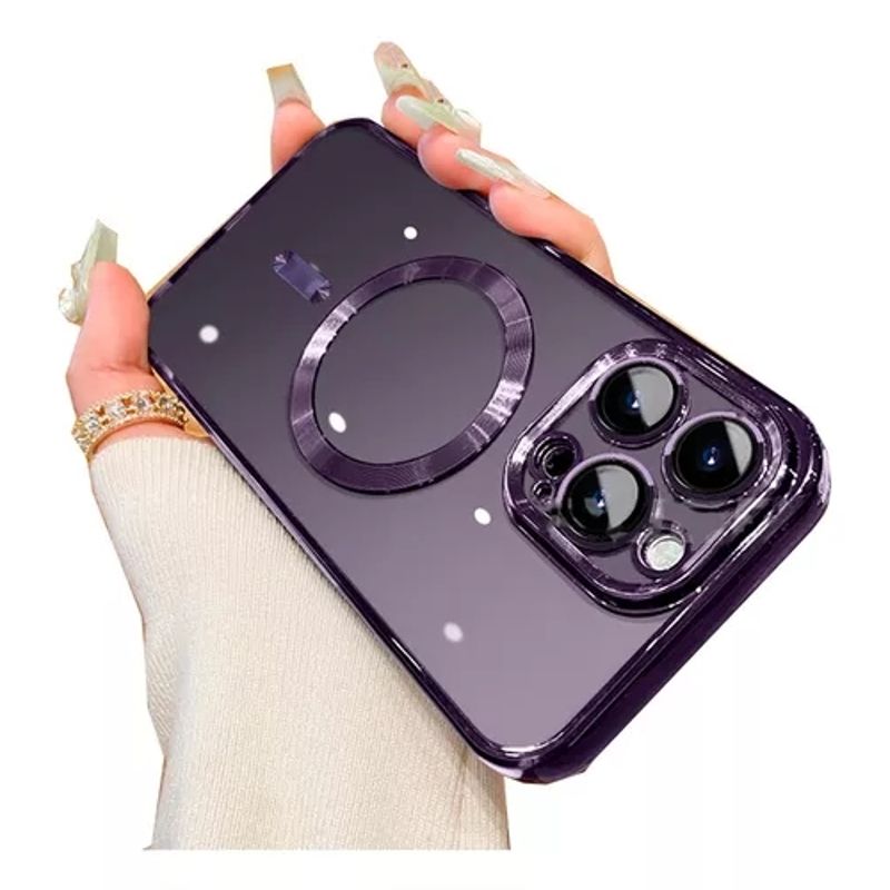 GENERICO - Carcasa Magsafe Protector De Camara Para iPhone 15