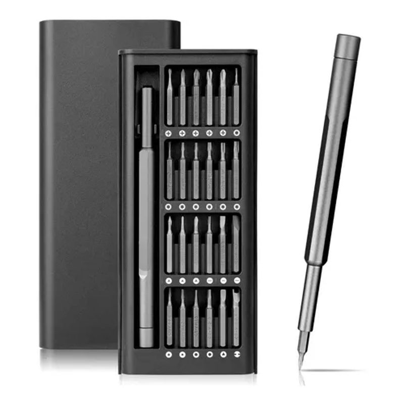 GENERICO - Set Destornilladores Precisión 25en 1 Para Ps4 Lentes