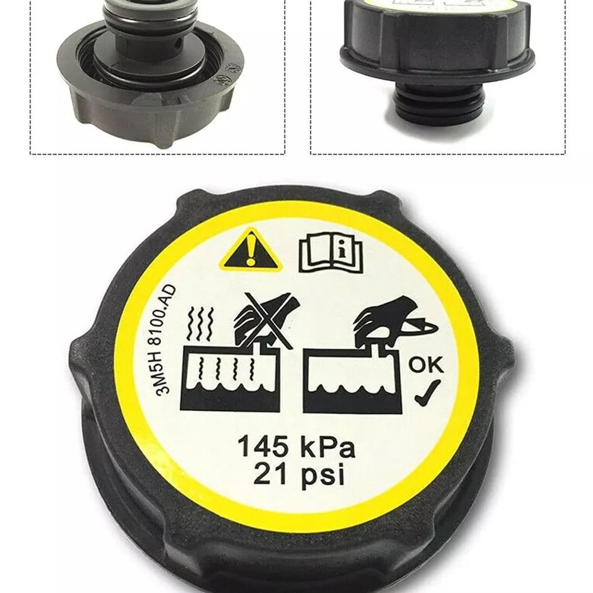 KUANGYE - Tapa Deposito Refrigerante 2.2 3.2 Ranger / Transit / Bt50 A