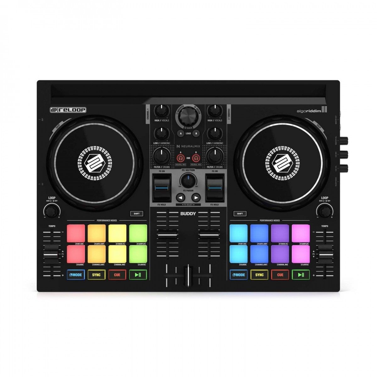 RELOOP - Controlador DJ de 2 canales Reloop Buddy
